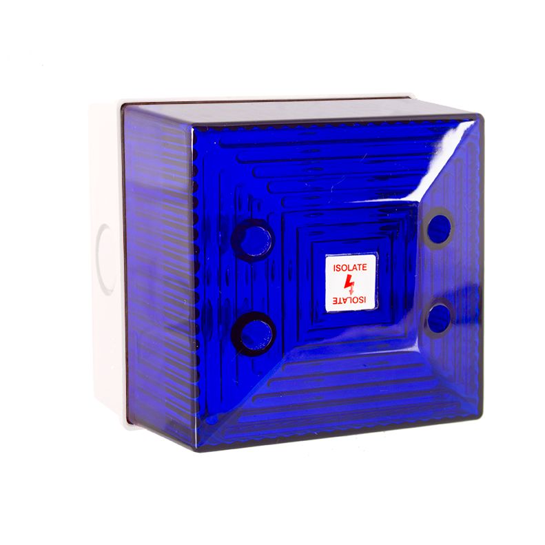 Clifford & Snell FL40 Series Blue Flashing Beacon, 24 V dc, Wall Mount, Xenon Bulb, IP65