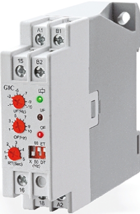 GIC Frequency Monitoring Relay, 2 Phase, SPDT, 220 → 440V ac, DIN Rail