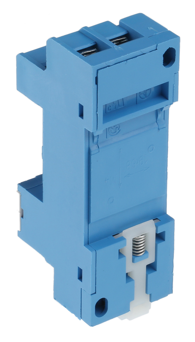 Finder 96 250V ac DIN Rail Relay Socket, for use with 56.32