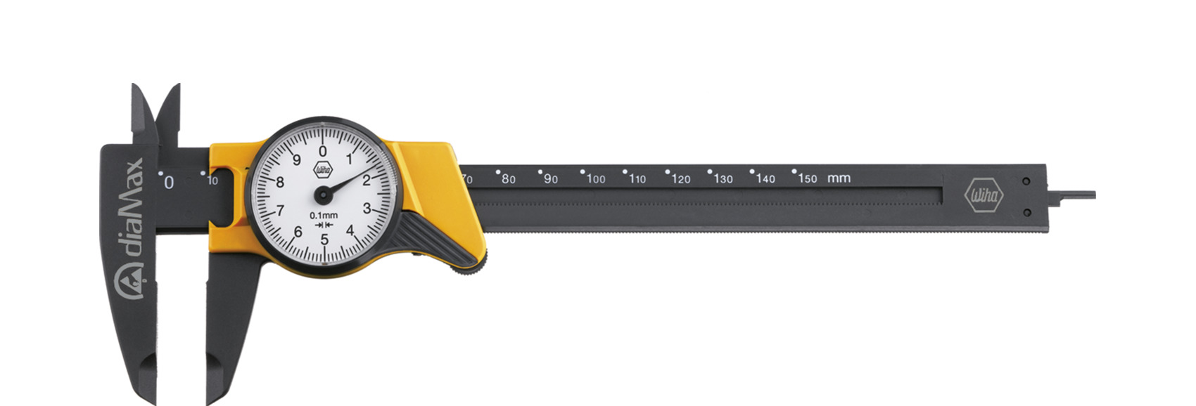 Wiha 150mm Dial Caliper, Metric