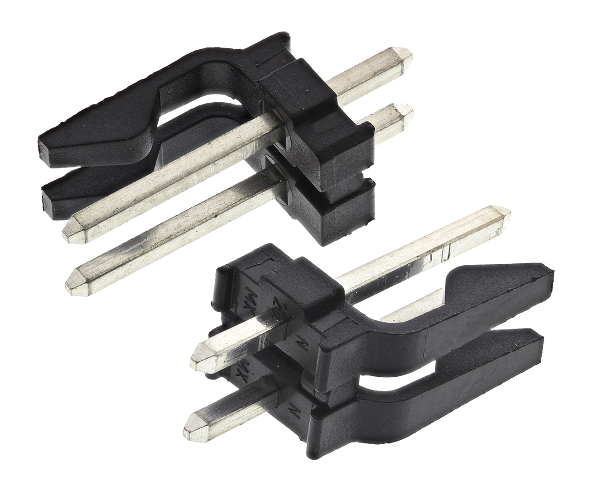 Molex KK 396 Series Straight Through Hole Pin Header, 2 Contact(s), 3.96 mm Pitch, 1 Row, Unshrouded