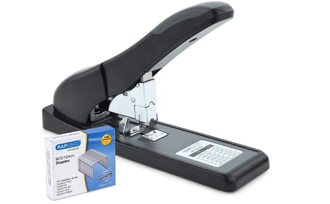 Rapesco 1550 Full Strip Stapler, 140 Sheet Capacity, 923/12 mm Staple Size