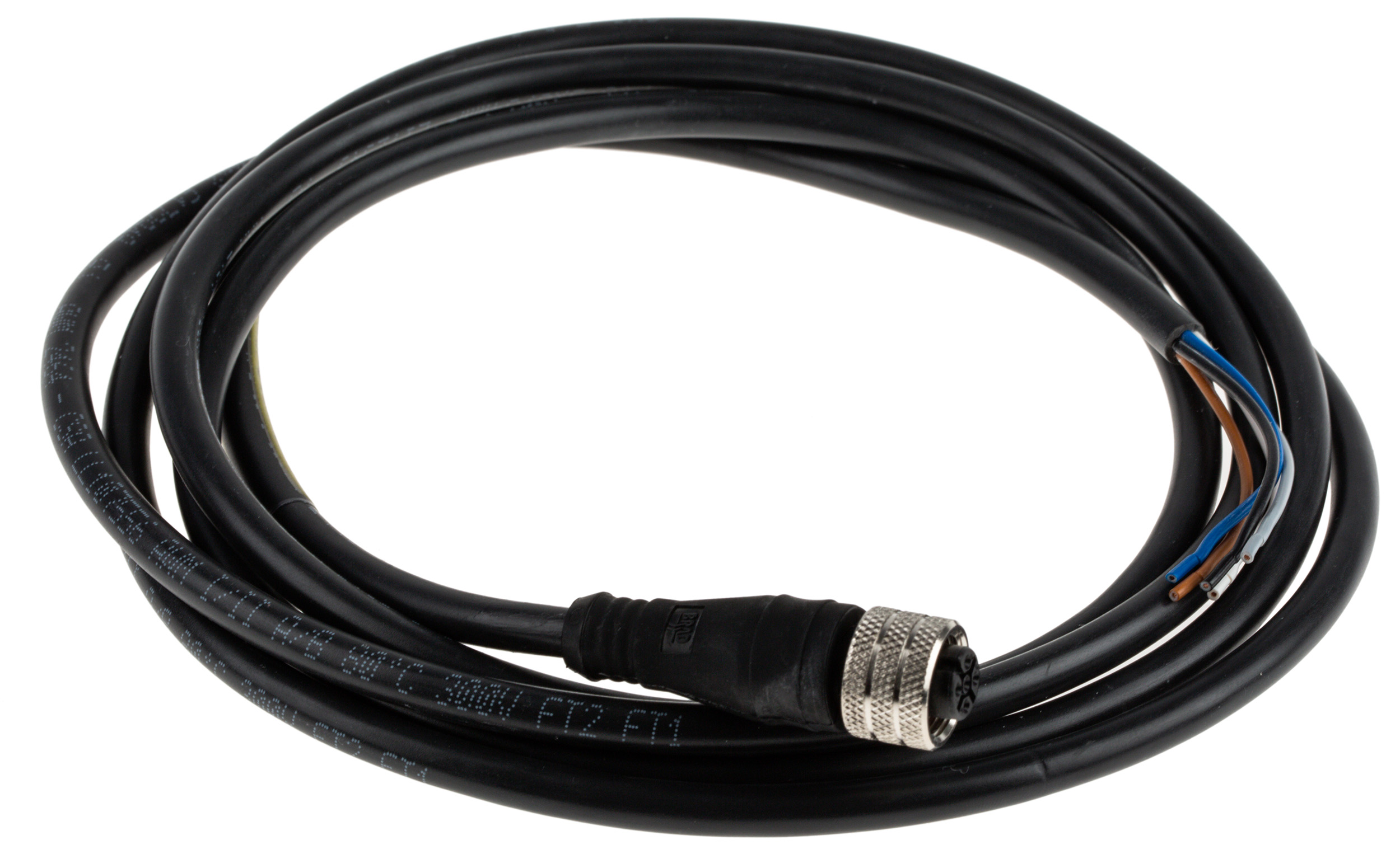 Brad from Molex Female 5 way M12 to 5 way Free End Sensor Actuator Cable, 2 m