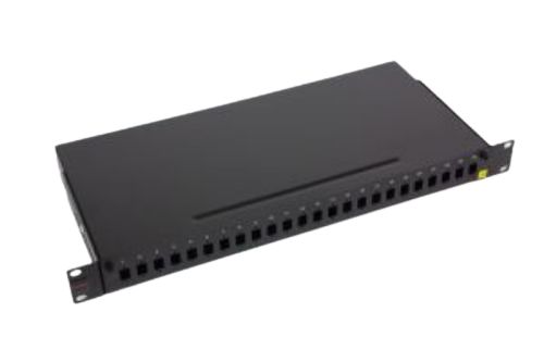 Molex Premise Networks 24 Port LC Multimode Fibre Optic Patch Panel With 24 Ports Populated