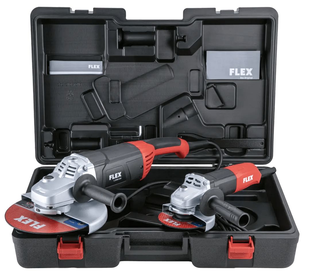 Flex 492302 Corded Angle Grinder, French 2 Pin Plug