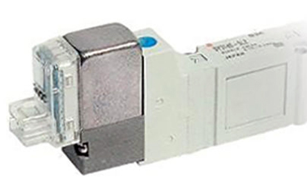 SMC 5/2 Pneumatic Solenoid Valve - Solenoid/Solenoid SY7000 Series 24V dc
