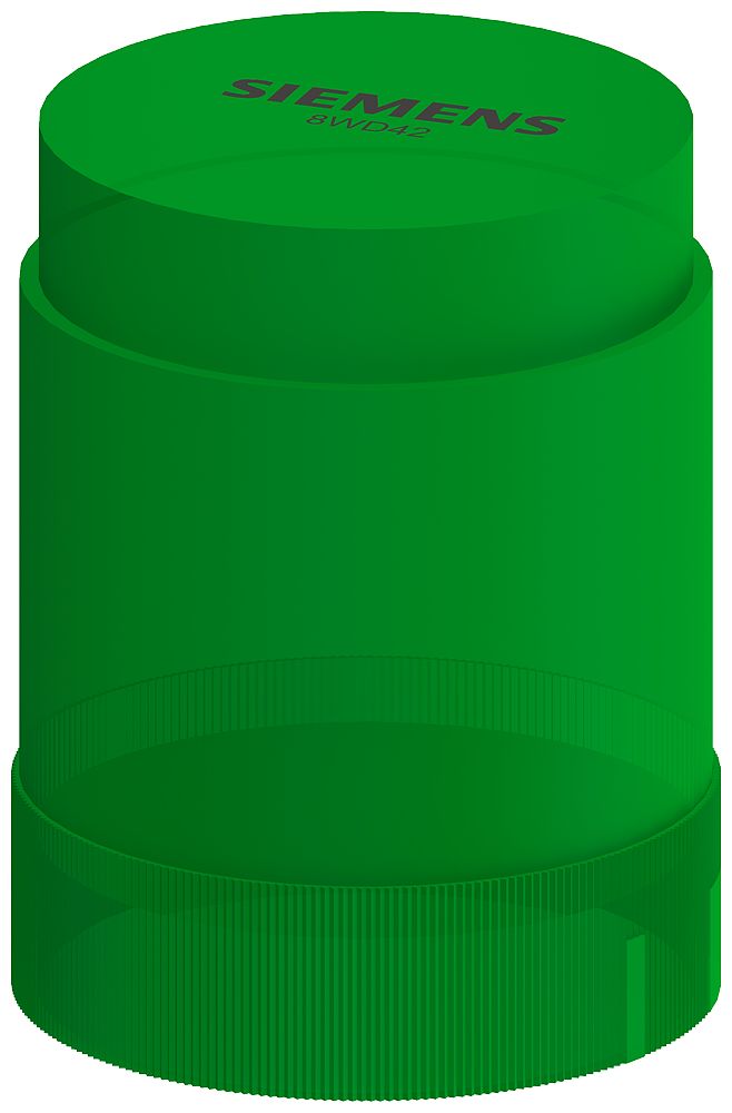 Siemens 8WD42 Series Green Steady Effect Steady Light Element, 24 V, LED Bulb, AC/DC