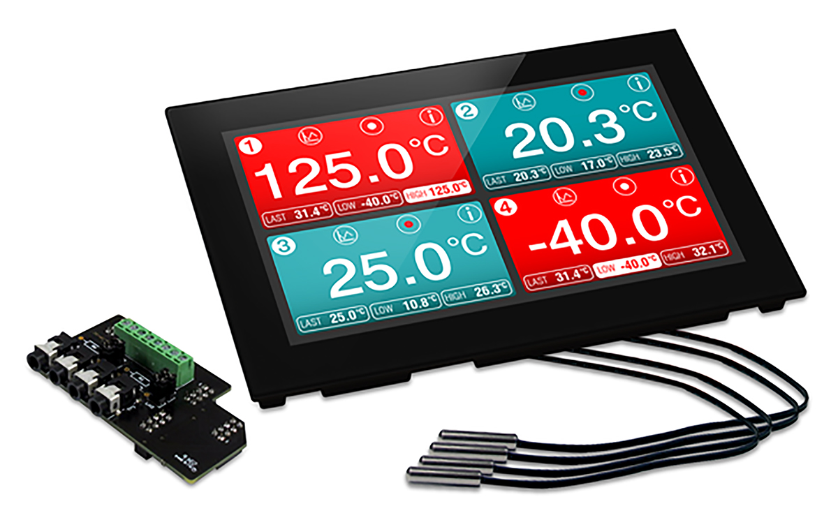 Lascar EL-SGD 70-ATP Temperature Data Logger, USB, 4 Input Channel(s)