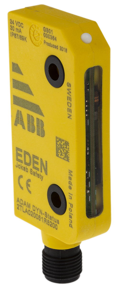 ABB Jokab Non-Contact Safety Switch, Polybutylene Terephthalate Housing, M12