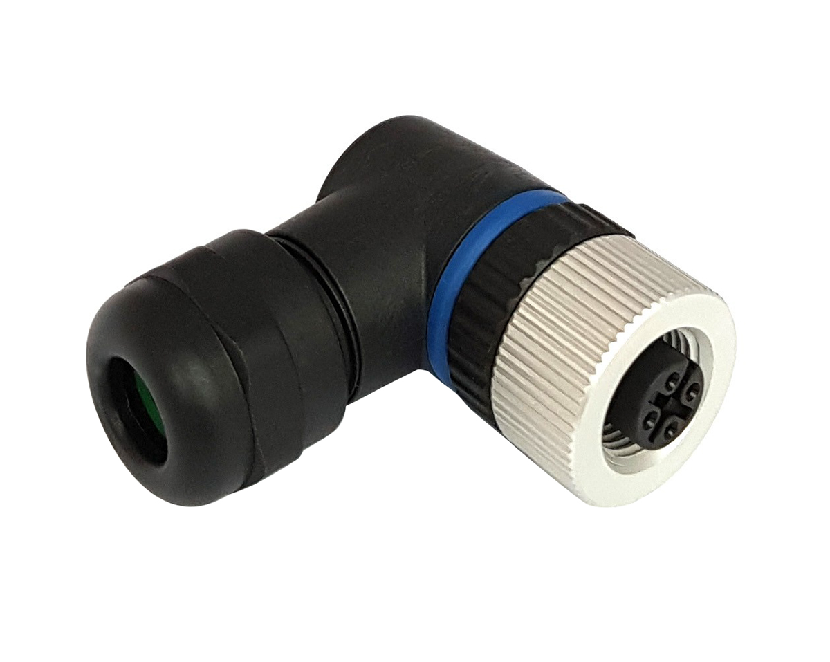Bulgin Circular Connector, 8 Contacts, Panel, M12 Connector, Socket, Female, IP67, Buccaneer M12 Series