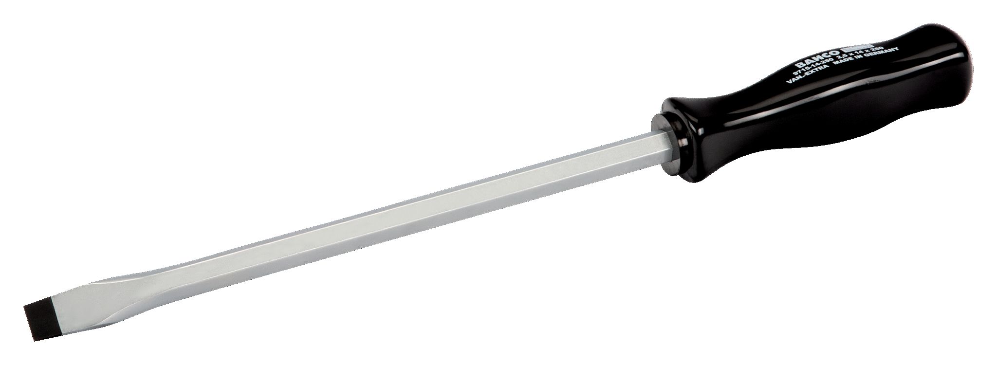 Bahco Slotted Impact Screwdriver, 250 mm Blade, 390 mm Overall