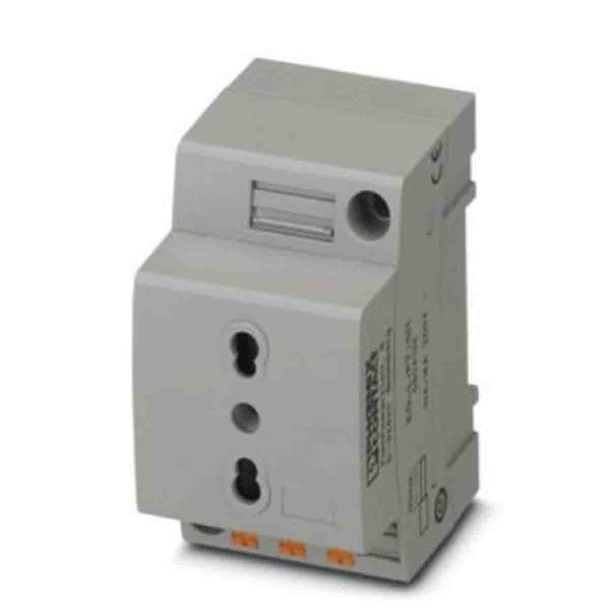 Phoenix Contact Italy Mains Sockets, 16A, DIN Rail, 250 V