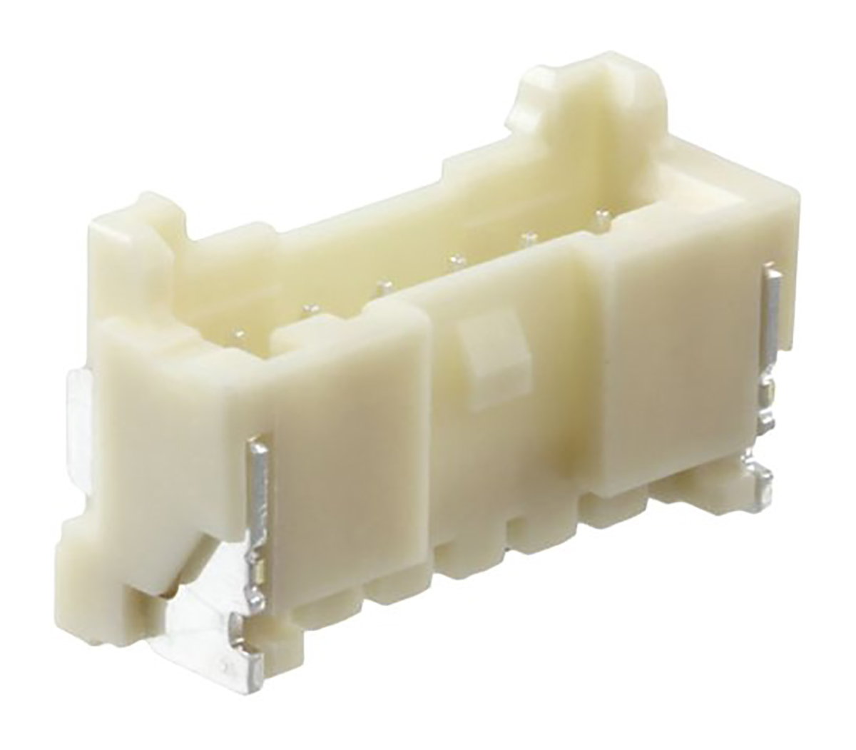 JST PA Series Straight Surface PCB Header, 6 Contact(s), 2 mm Pitch, 1 Row, Shrouded
