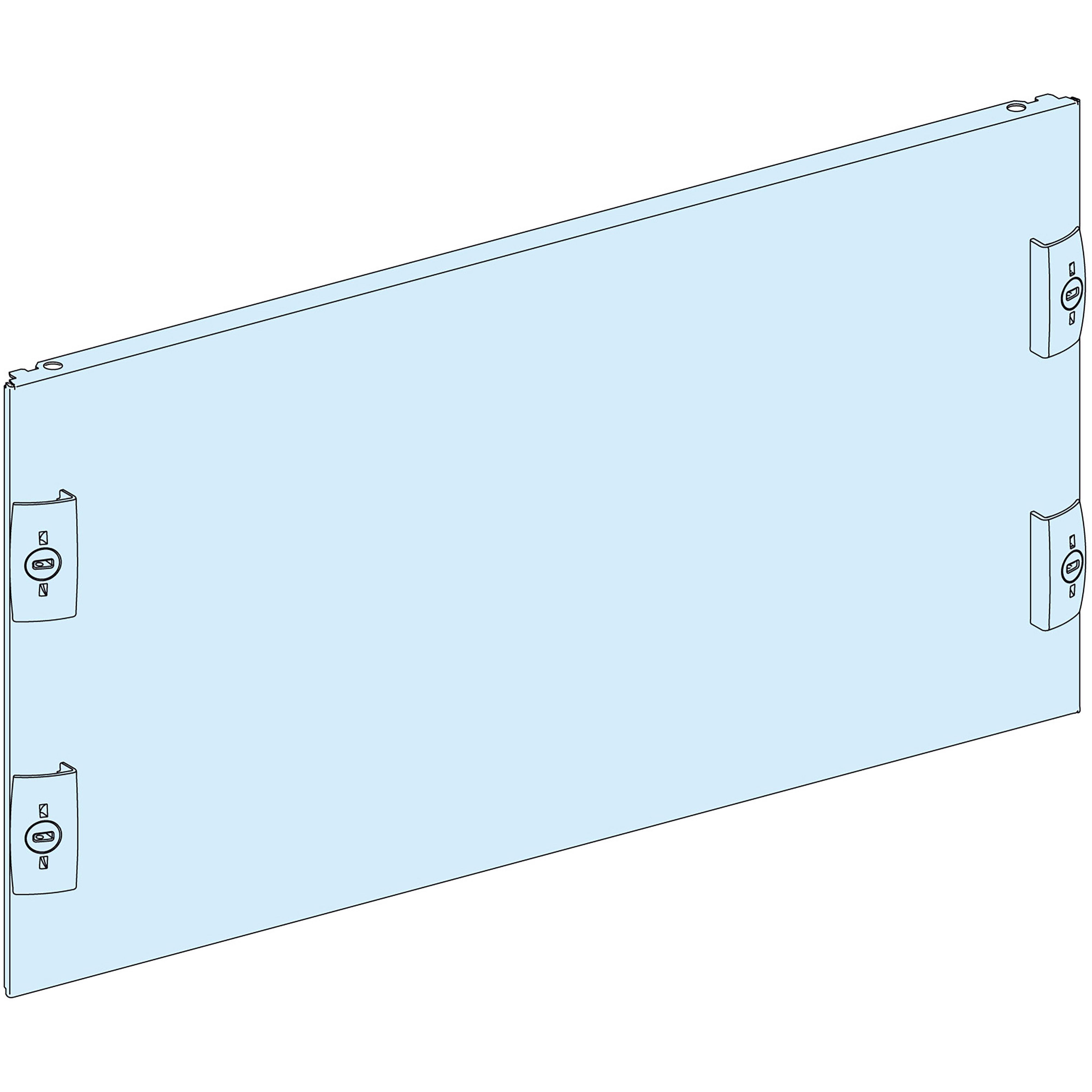 Schneider Electric PrismaSeT Series Steel Front Plate for Use with PrismaSeT PrismaSeT G Duct, PrismaSeT PrismaSeT P