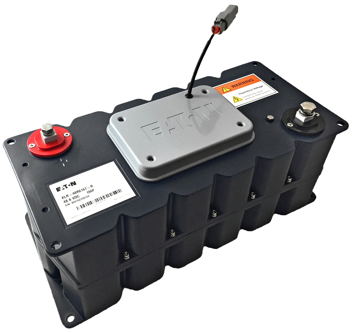 Eaton 166F Supercapacitor 0 → +20% Tolerance, XLR 48.6V dc, Chassis Mount