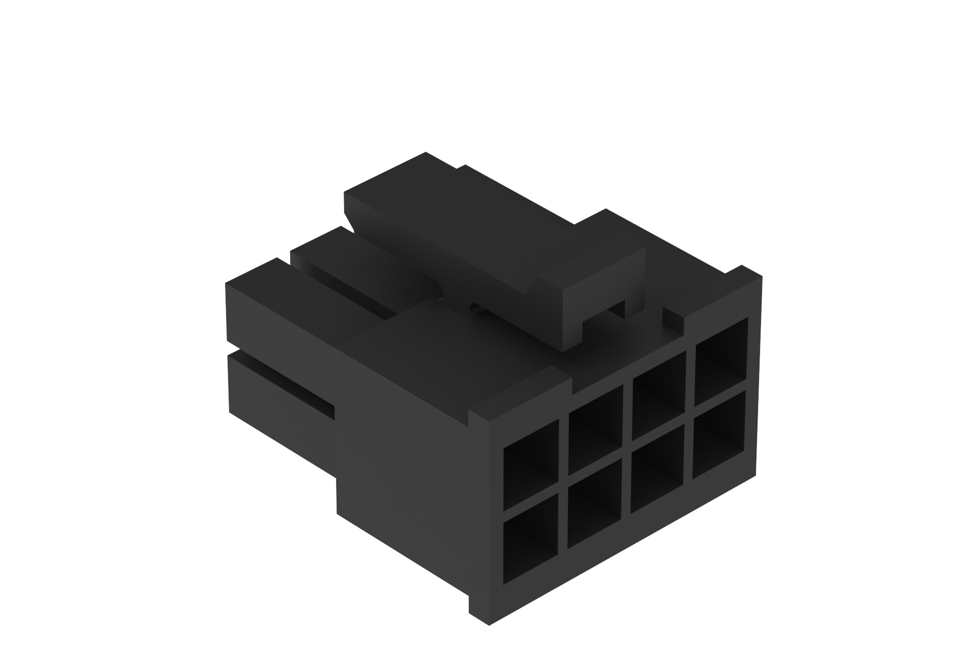 Amphenol Communications Solutions, G88MPH0822 Housing Plug, 3mm Pitch, 8 Way, 2 Row Vertical