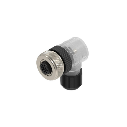 Lumberg Automation Industrial Circular Connector, 4 Contacts, Cable, M12 Connector, Socket, Female, IP67, RKC Series