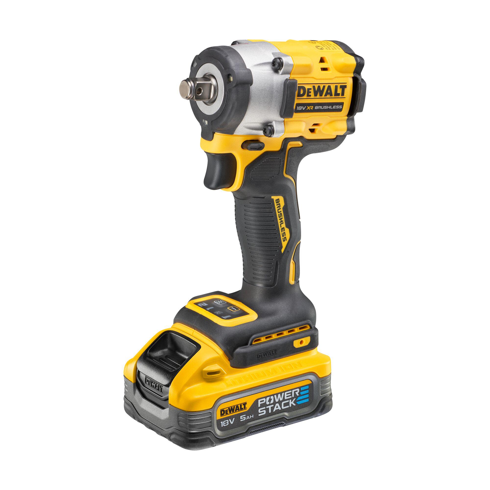 DeWALT 1/2 in 18V, 5Ah Impact Wrench Type G - British 3-Pin