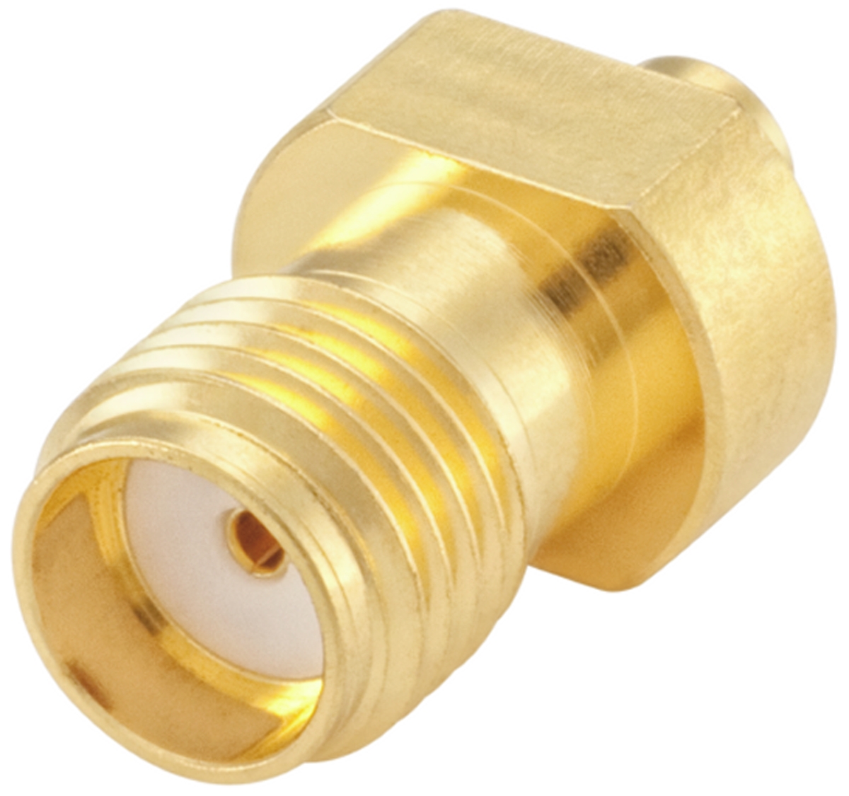 Rosenberger SMA Series, Jack Cable Mount SMA Connector, 50Ω, Crimp Termination, Straight Body