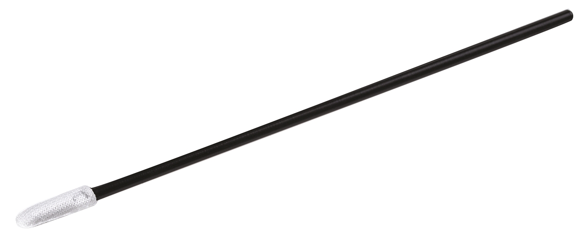 Chemtronics PET Cotton Bud & Swab, PP Handle, For use with Chamber Maintenance, Clean Room, Length 147mm, Pack of 500