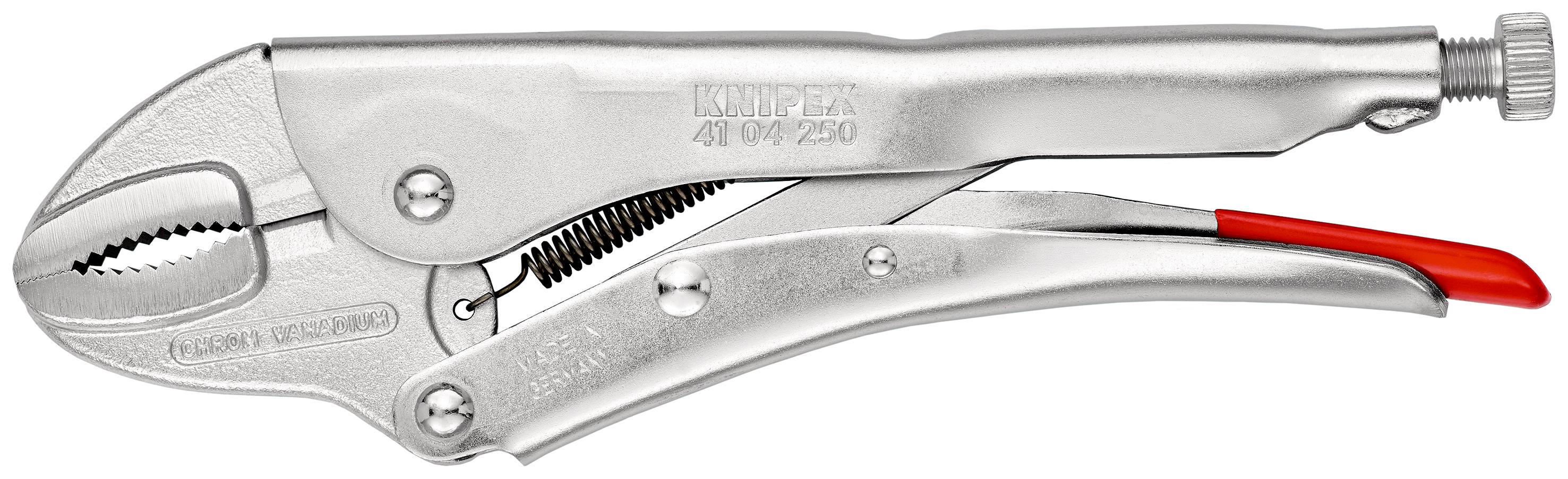 Knipex 41 04 250 Pliers, 250 mm Overall, Straight Tip