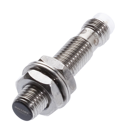 BALLUFF Inductive Threaded Barrel Proximity Sensor, M8, 1.5 mm Detection, PNP NO, 10 → 30 V dc
