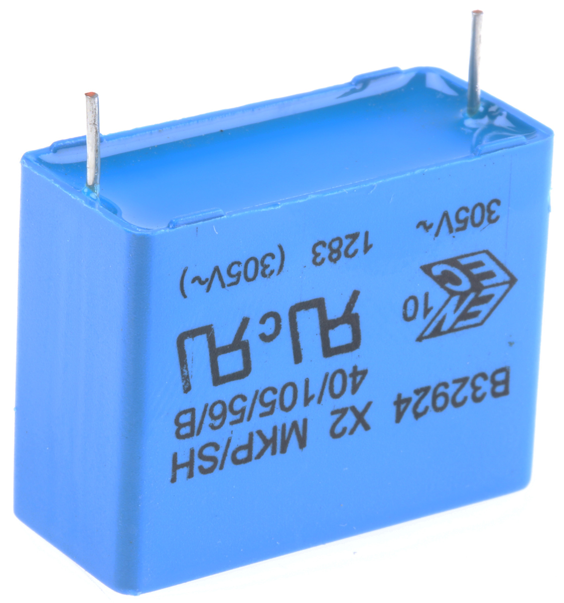 EPCOS B32924C Polypropylene Film Capacitor, 305V ac, ±10%, 2.2μF, Through Hole