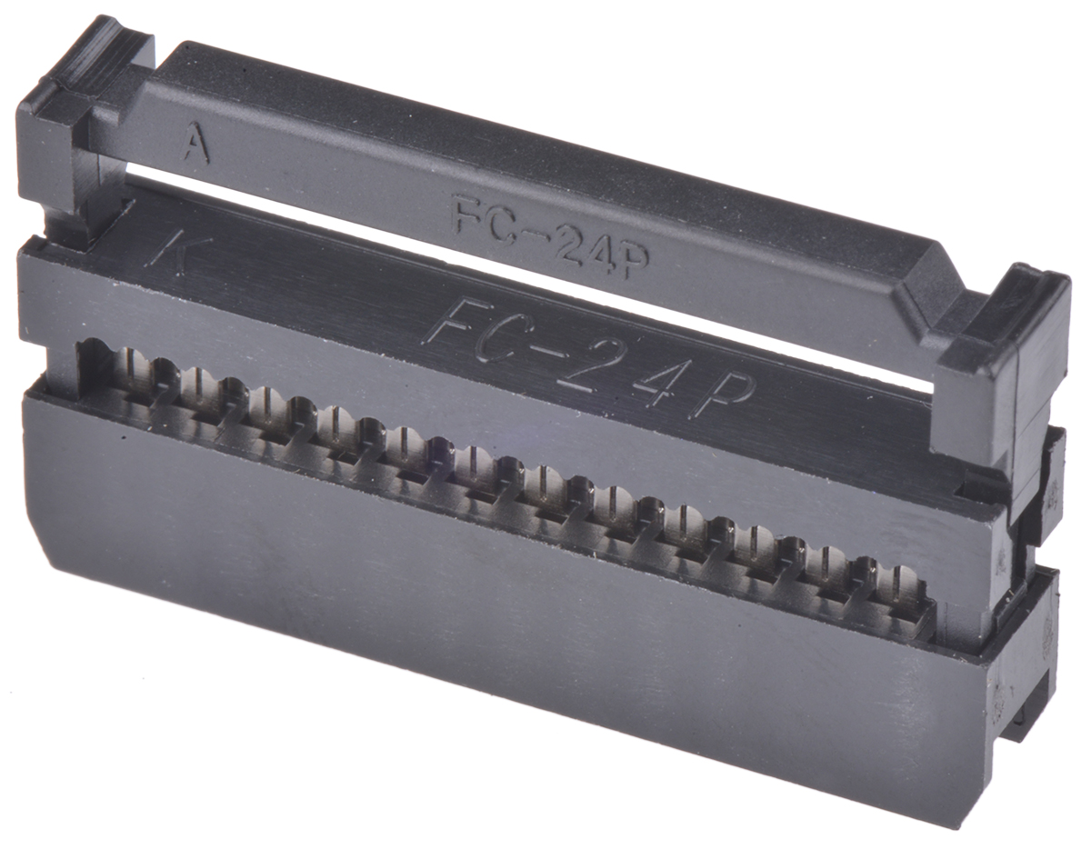 Wurth Elektronik 24-Way IDC Connector Socket for Cable Mount, 2-Row