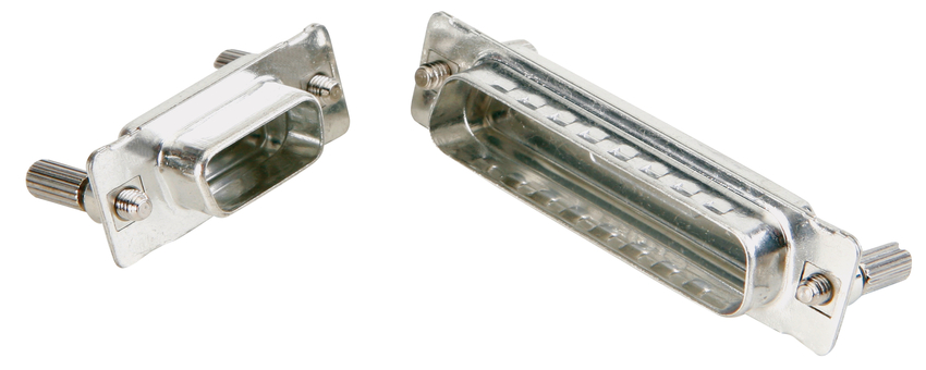CONEC, 165X169 Series D-Sub Backshell Cap For Use With Socket Connector