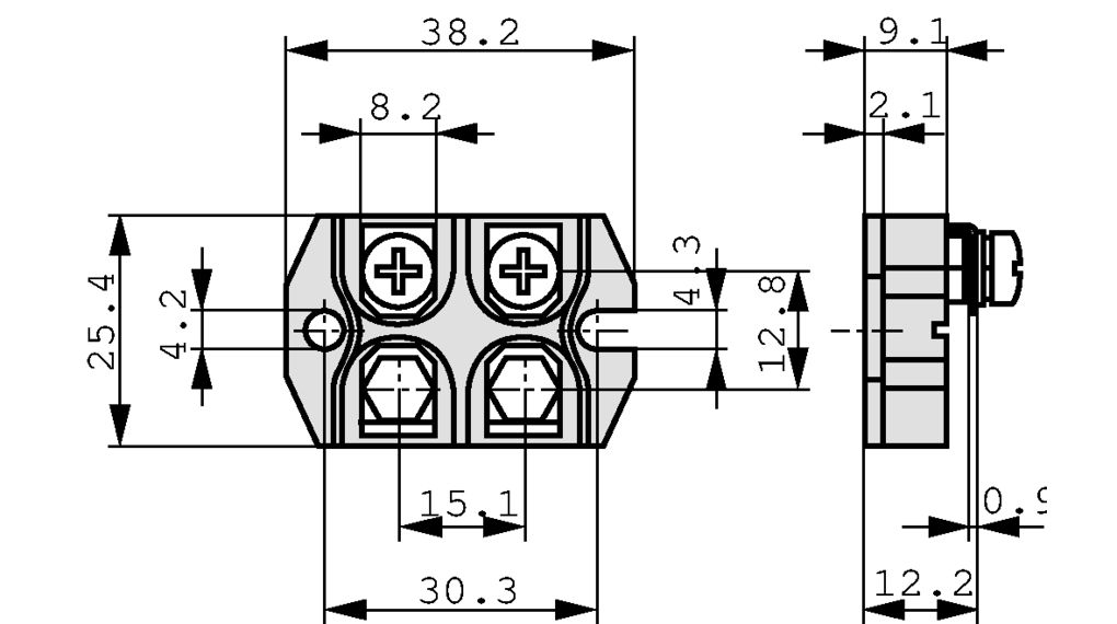 Arcol 100W Thick Film Power Resistor FPA100 2K2 J ±5%
