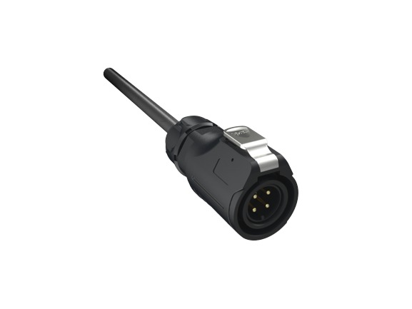 Amphenol Communications Solutions Male 4 way M16 to Unterminated Unterminated Sensor Actuator Cable, 1 m