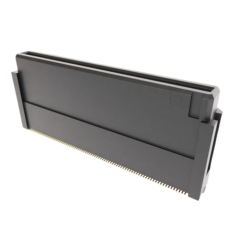 HARWIN FLECTO Series Vertical Surface PCB Header, 160 Contact(s), 0.5 mm Pitch, 2 Row, Shrouded