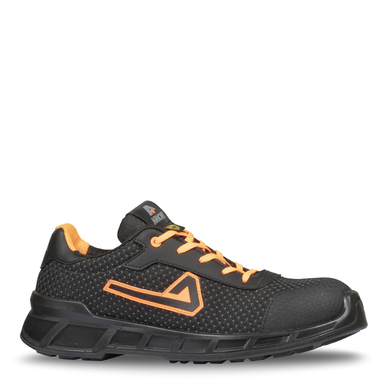 AIMONT IBIS AVAV201 Unisex Black, Green Aluminium Toe Capped Safety Trainers, UK 10, EU 44