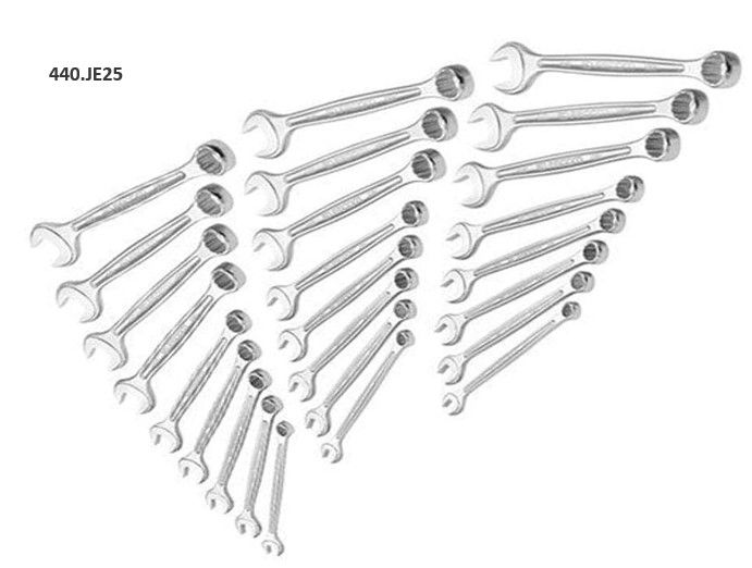 Facom 440JE25 Series 25-Piece Wrench Set, 6 → 34 mm