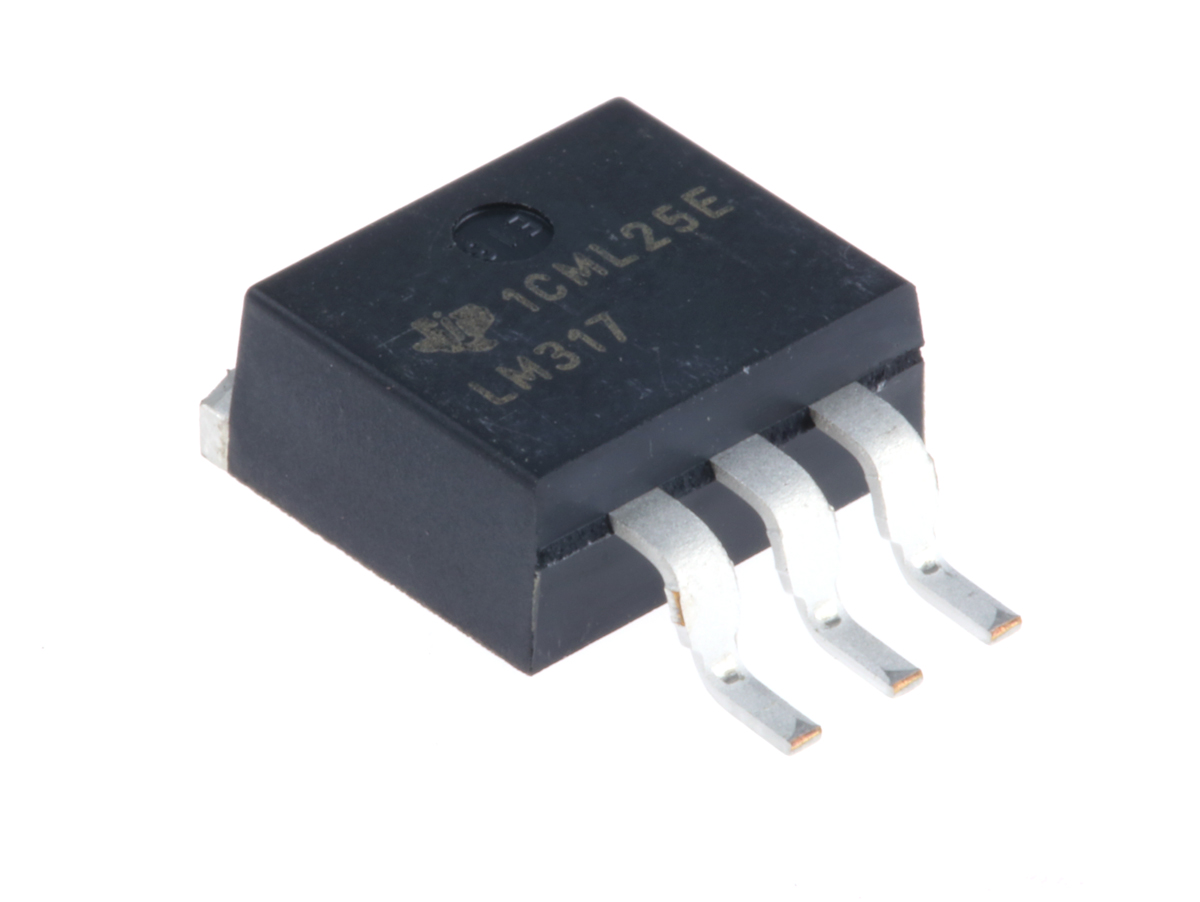 Texas Instruments LM317KTTR, Voltage Regulator 40V TO-263 3-Pin