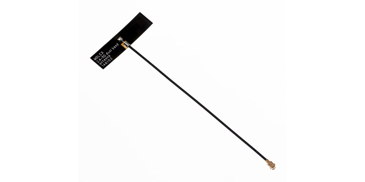 Molex 146153-0150 T-Bar WiFi Antenna, WiFi (Dual Band)