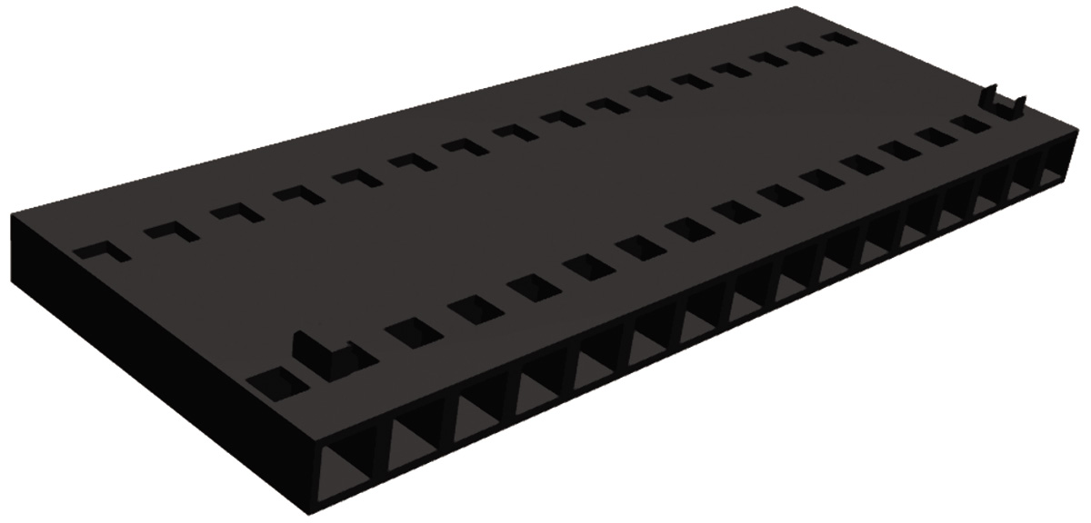 TE Connectivity 16-Way IDC Connector Socket for Cable Mount, 1-Row