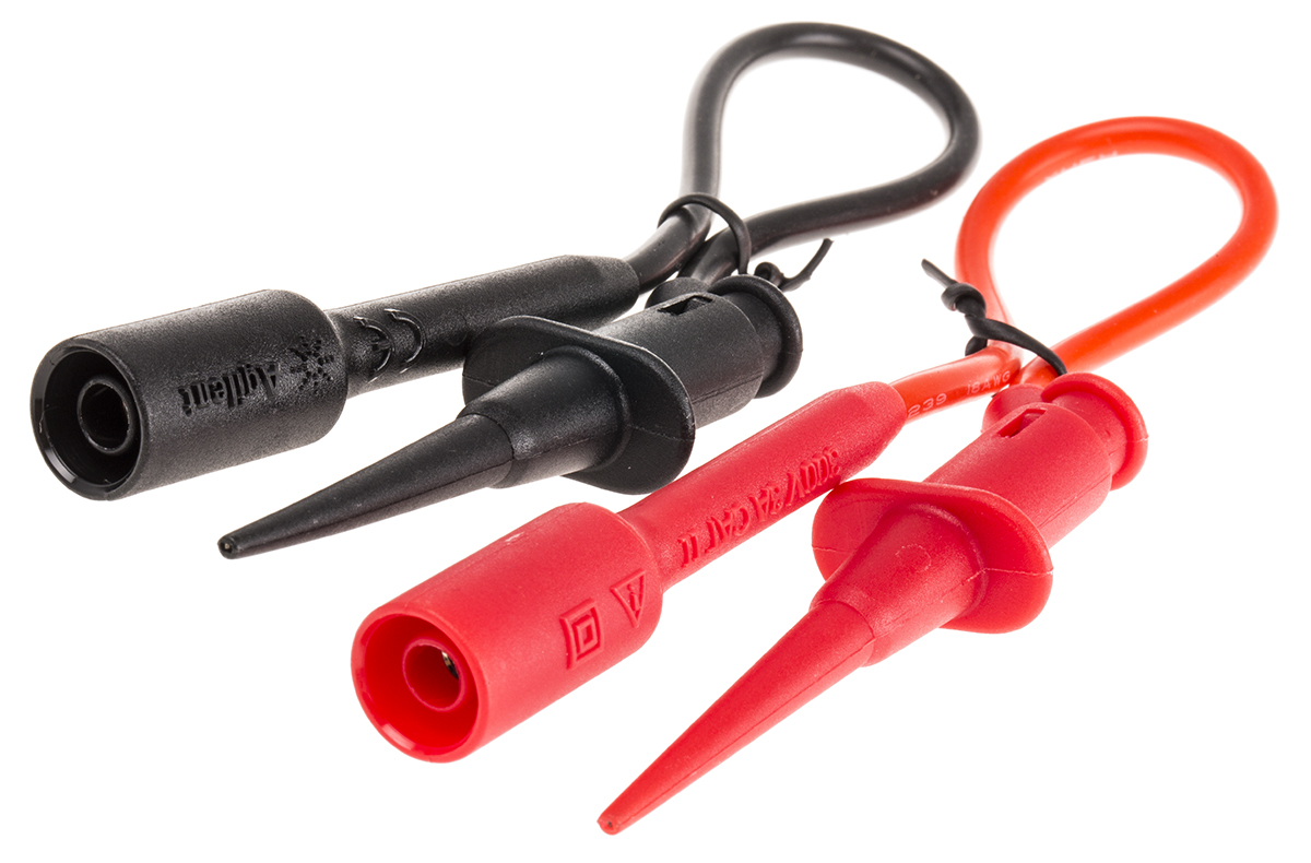Keysight Technologies Black/Red Grabber Clip, 3A, 300V