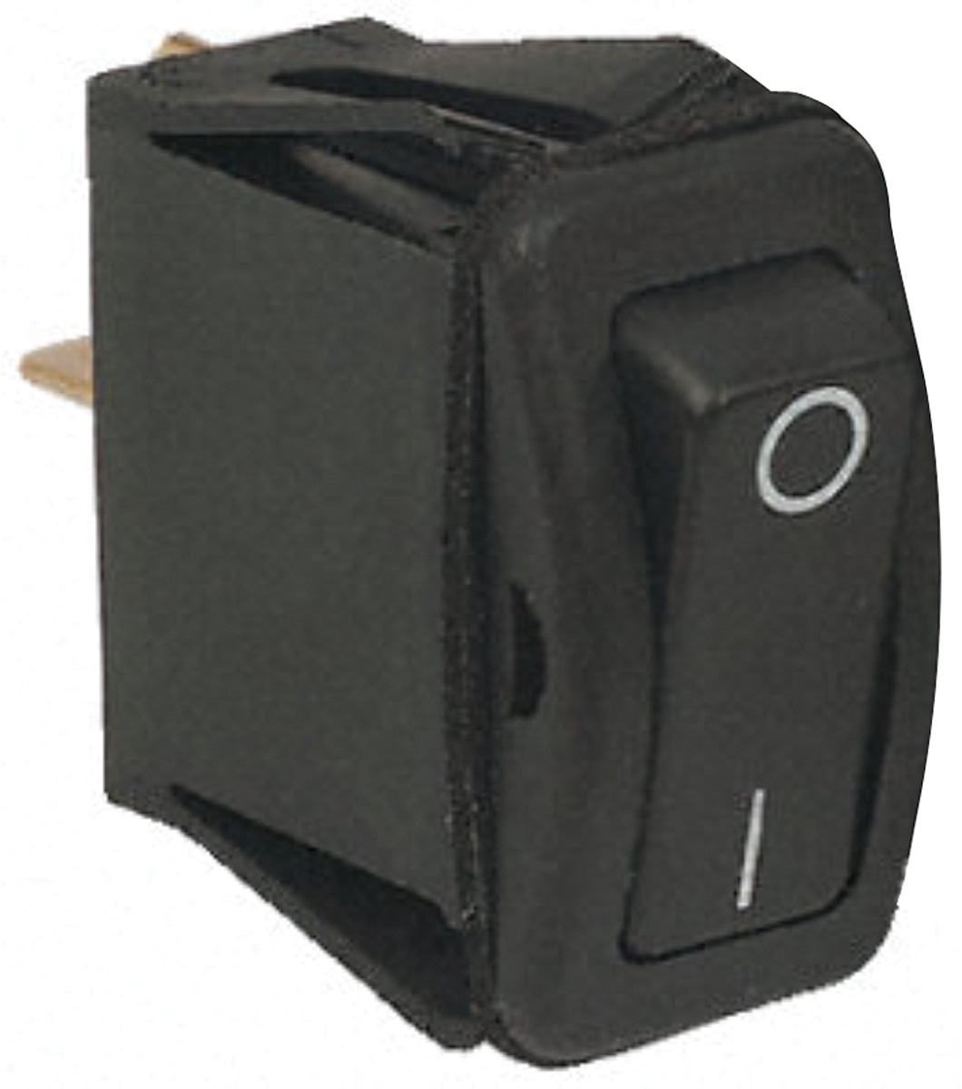 Otto SPST, Latching Rocker Switch Panel Mount