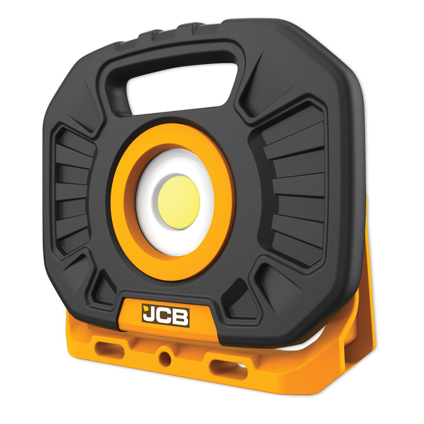 JCB Rechargeable Hybrid LED Work Light, 2500 lumens, Type C - Europlug, Type G - British Plug, 110-240 V, IP65
