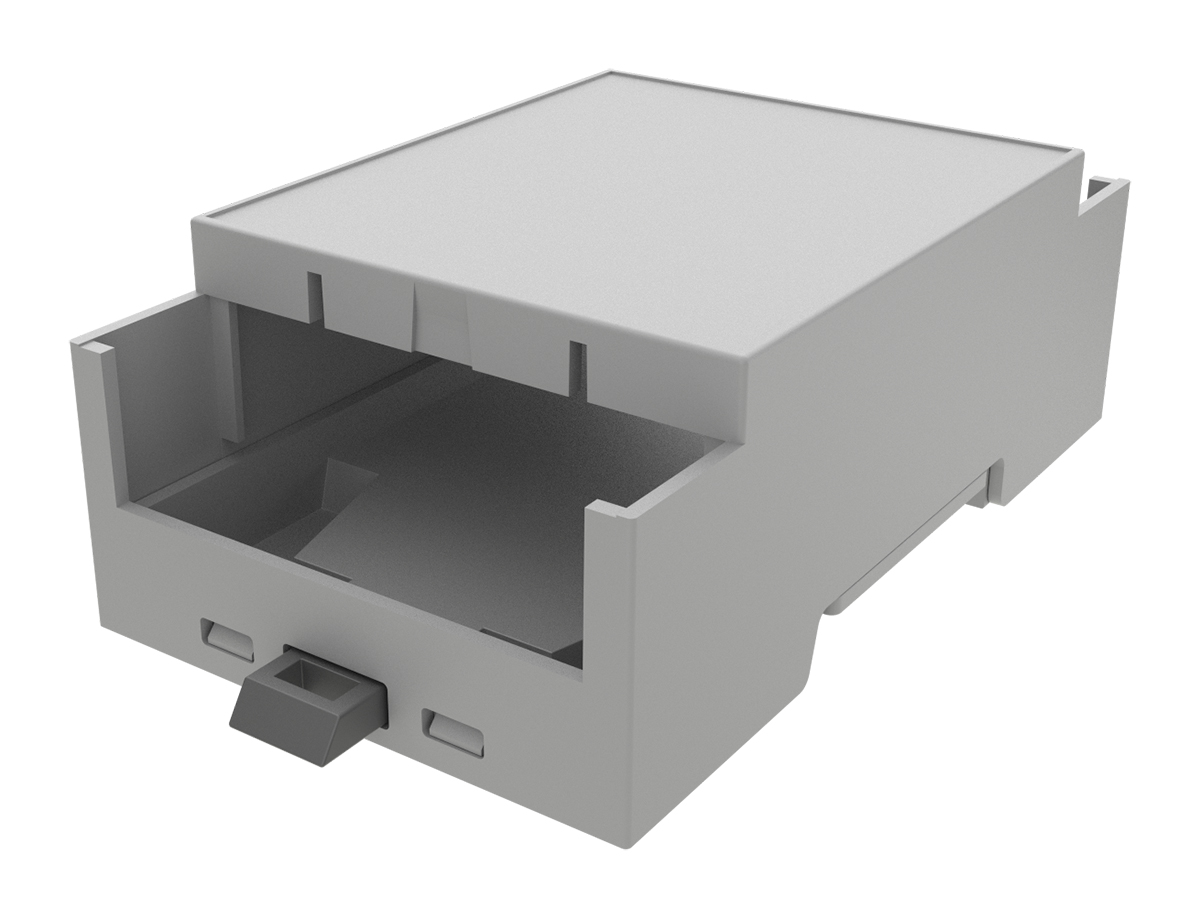 Italtronic DIN Rail Enclosure Enclosure Type 3M XTS Compact Series , 90 x 53.3 x 32.2mm, ABS DIN Rail Enclosure