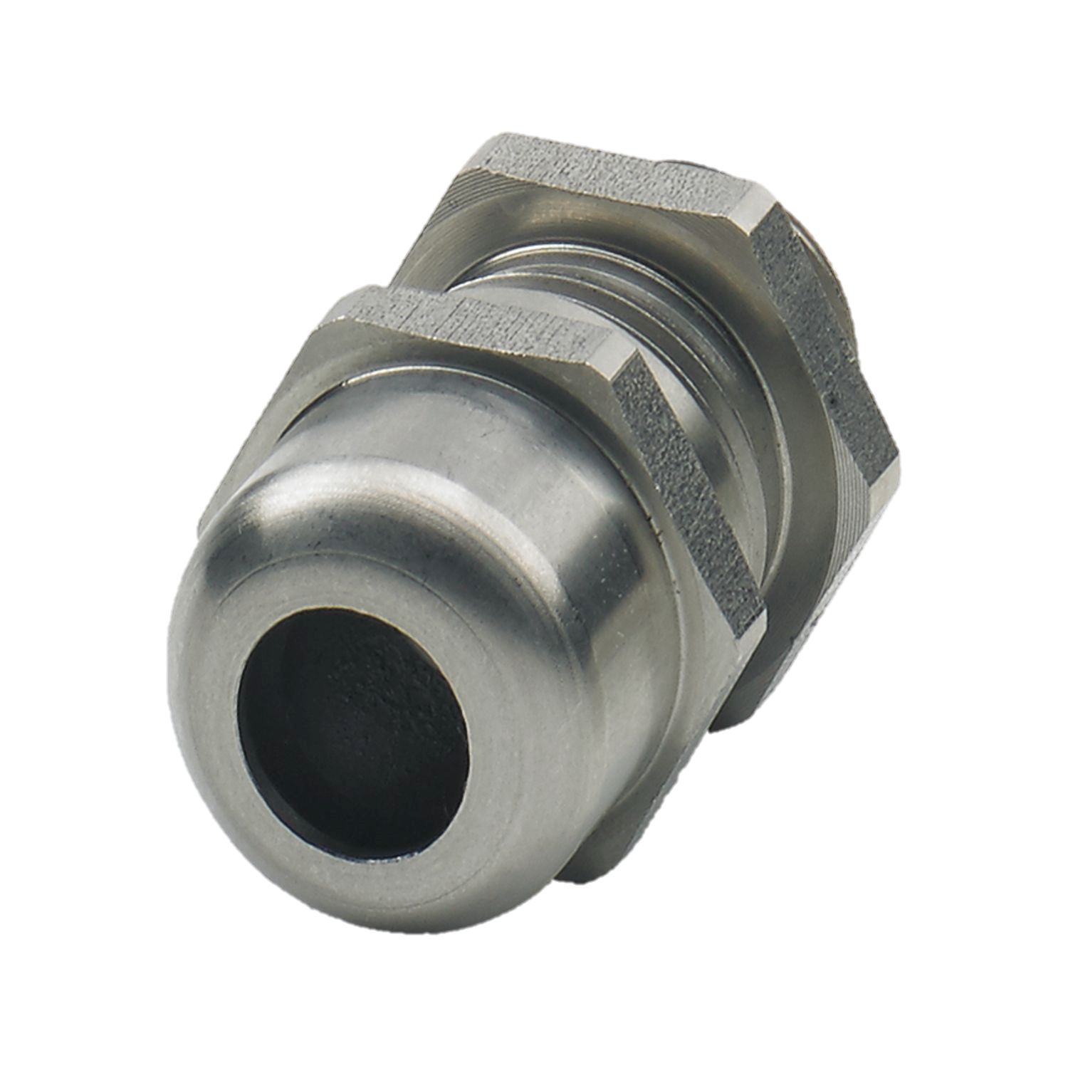 Phoenix Contact G-INS Series Steel Stainless Steel Cable Gland, M16 Thread, 5mm min., 10mm max., IP66, IP68, IP69