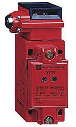 Telemecanique Sensors XCSB Solenoid Interlock Switch, 2NC/1NO Actuator Included, Zinc Alloy