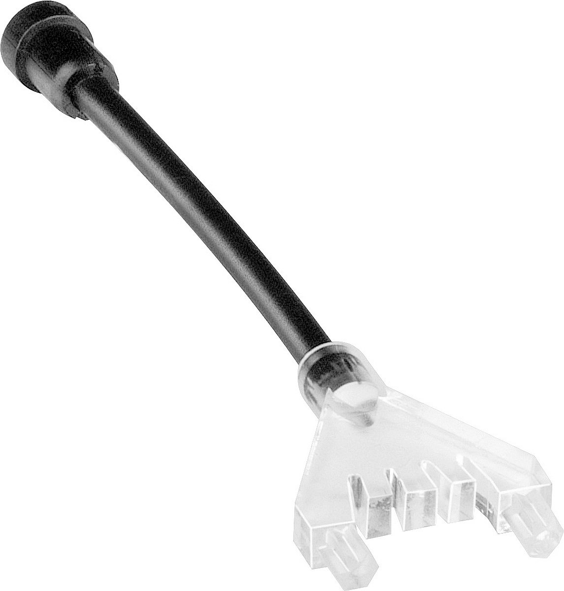 1294.1000 MENTOR, PCB Mounted Flexible LED Light Pipe, Clear Round Lens