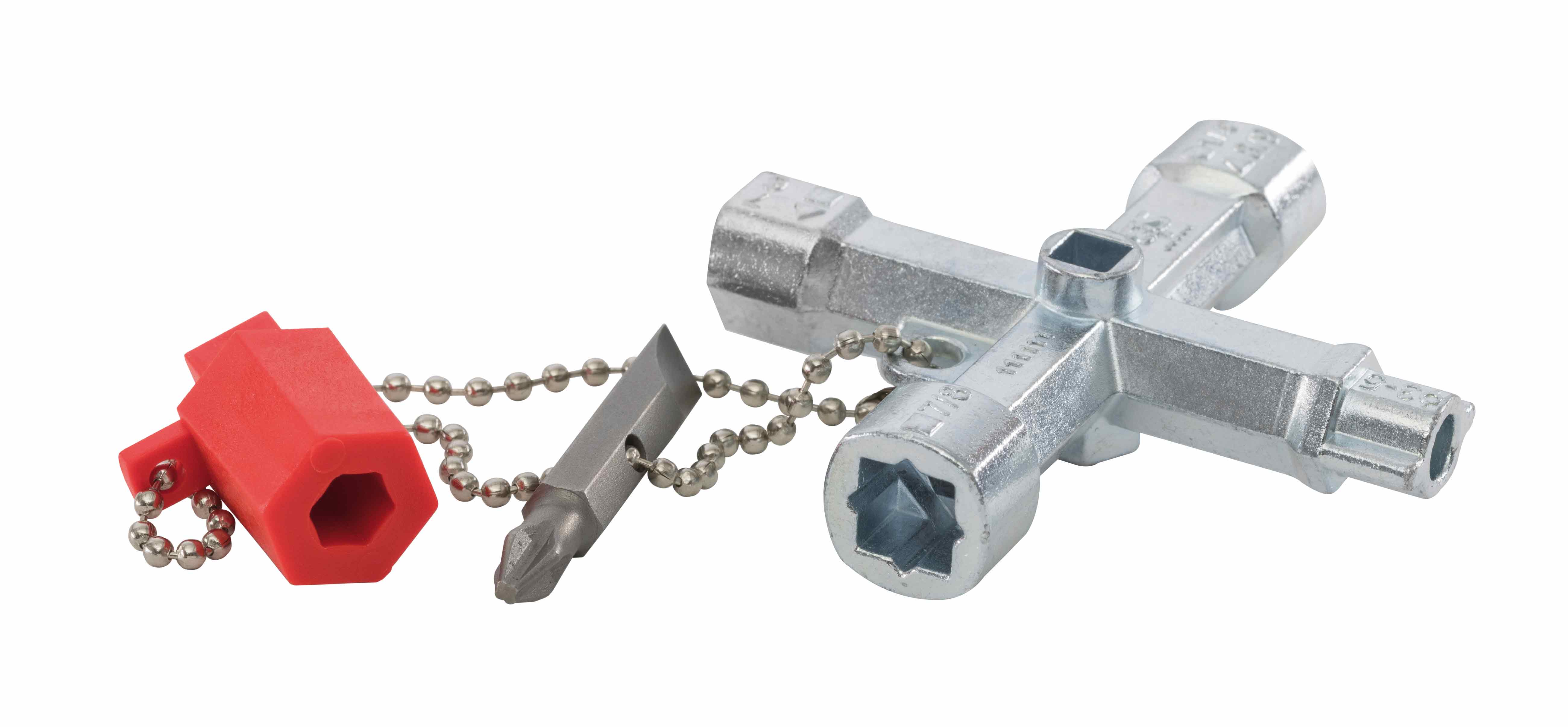 RS PRO Diecast Zinc 12-way Cross Wrench, 65x65 mm Capacity