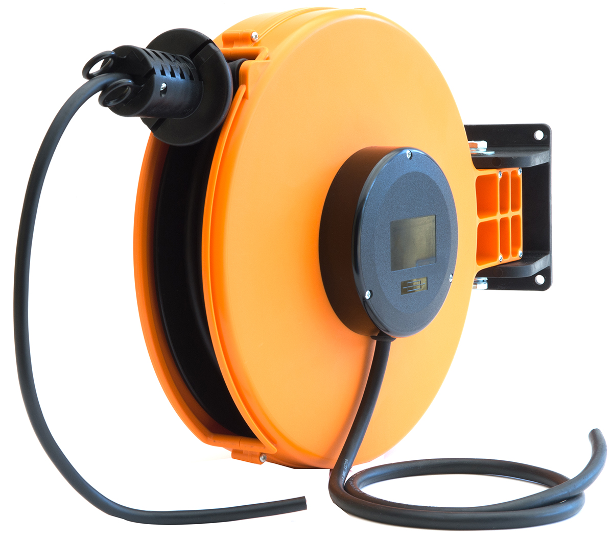 Schill 15m 0 Socket Cable Reel Spring Return Cable Reel, 230 V, IP40