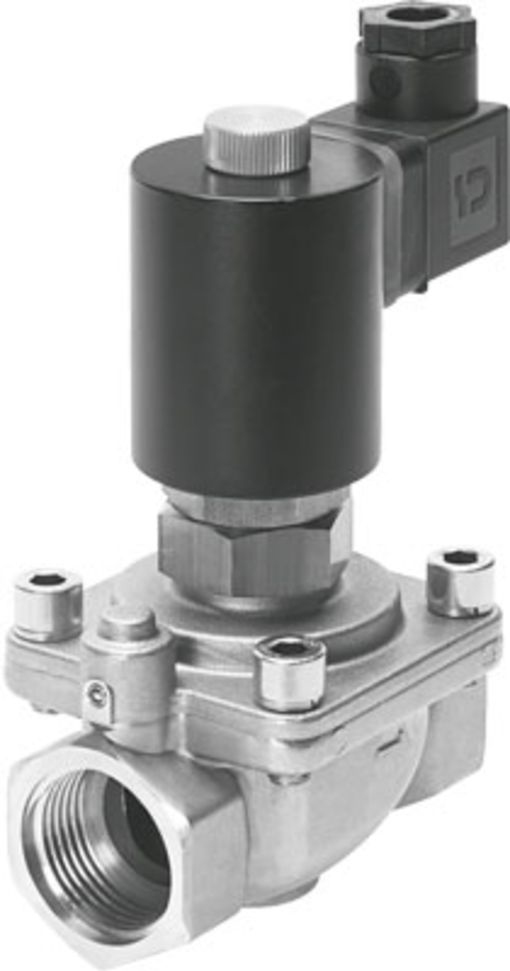 Festo 2/2 Closed, Monostable Solenoid Valve - Electrical VZWF-L-M22C-G114-400-1P4-10 Series, 1492115