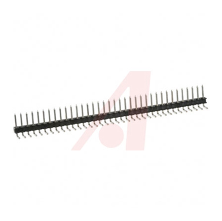 3M 929 Series Right Angle Through Hole Pin Header, 36 Contact(s), 2.54 mm Pitch, 1 Row, Unshrouded