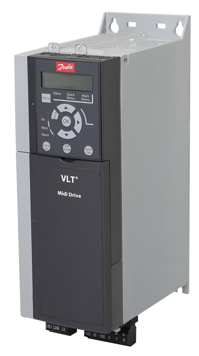 Danfoss Inverter Drive, 3 kW, 3 Phase, 400 V ac, 3.9 A, 4.3 A, FC280 Series
