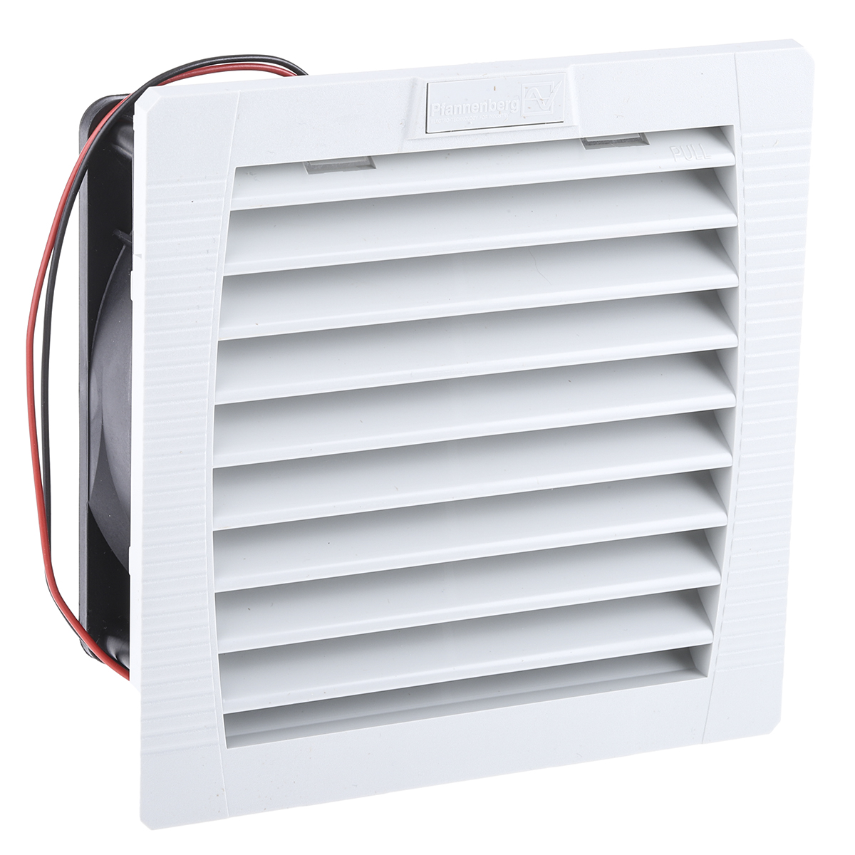 Pfannenberg PF 22.000 Series Filter Fan, 24 V dc, DC Operation, 61m³/h Filtered, 178.5m³/h Unimpeded, IP54, 145 x 145mm